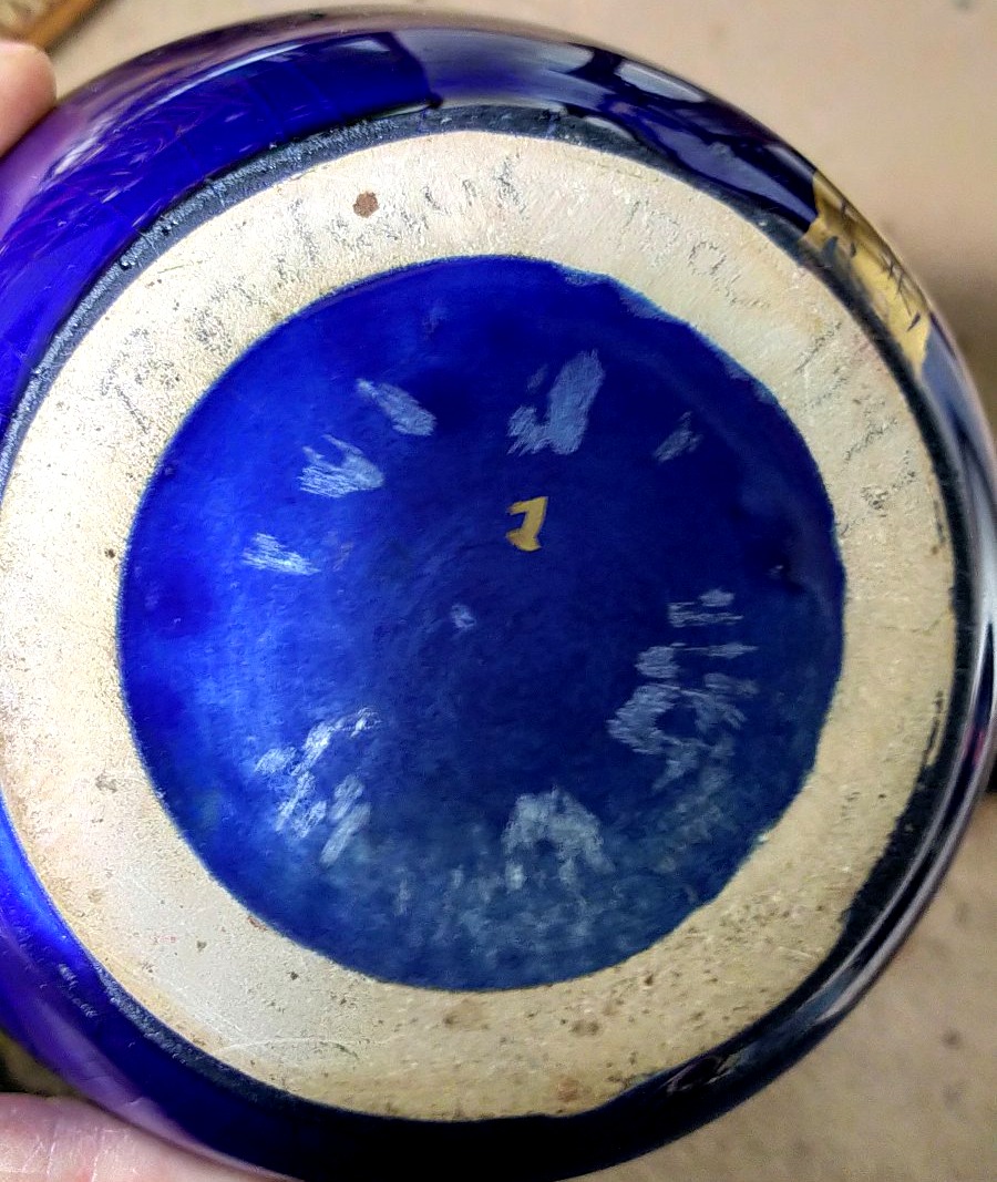 Paire de vases  saint radegonde ou limoges -photo-1