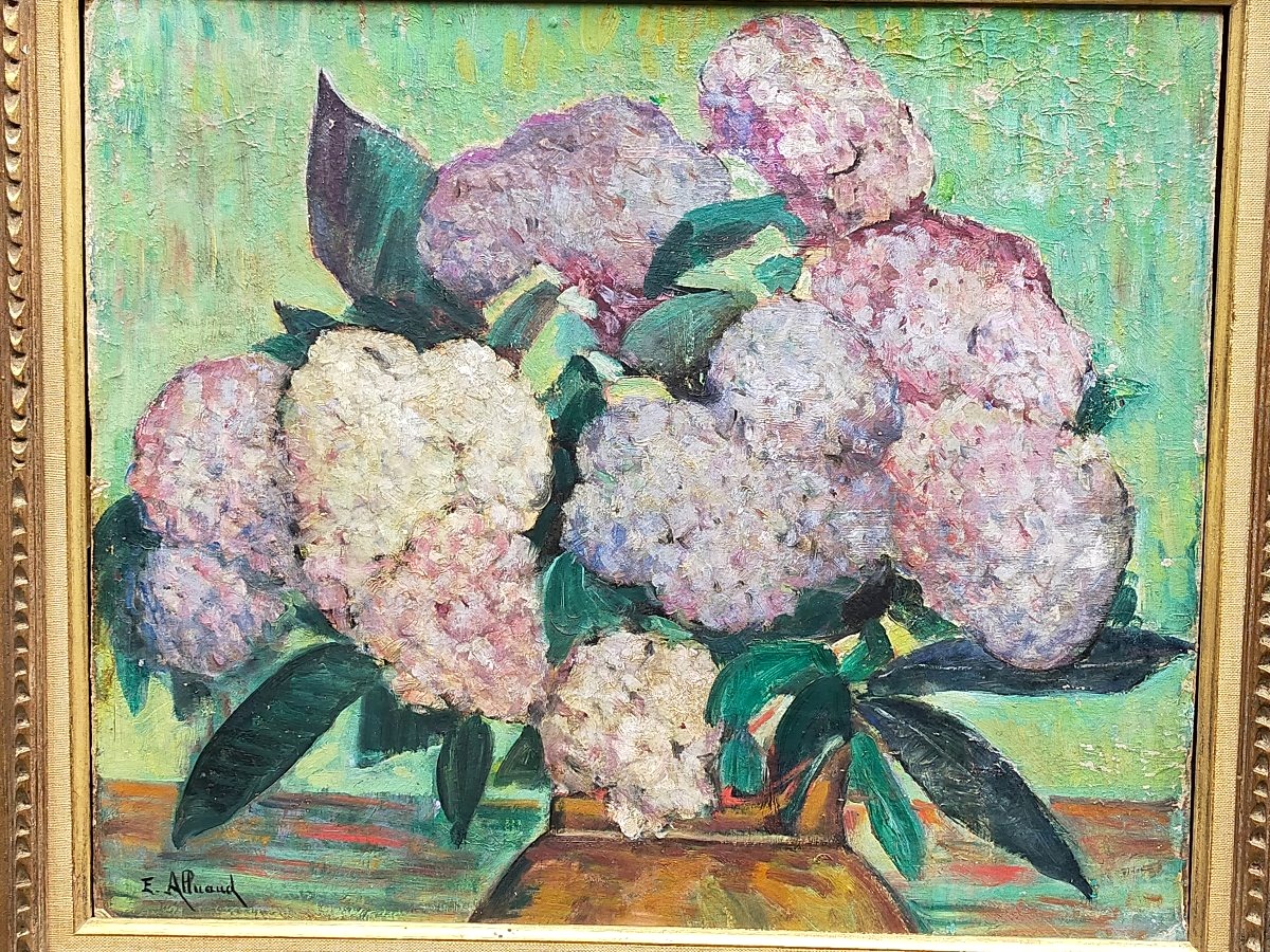 Eug&egrave;ne alluaud 1866/1947 (Ecole de crozant  detroy, madeline..)-photo-2