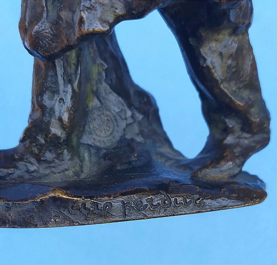 Aimé-jules Dalou (1838–1902), Lost-wax Casting, Sussé Brothers, Bronze, Man With A Shovel -photo-3