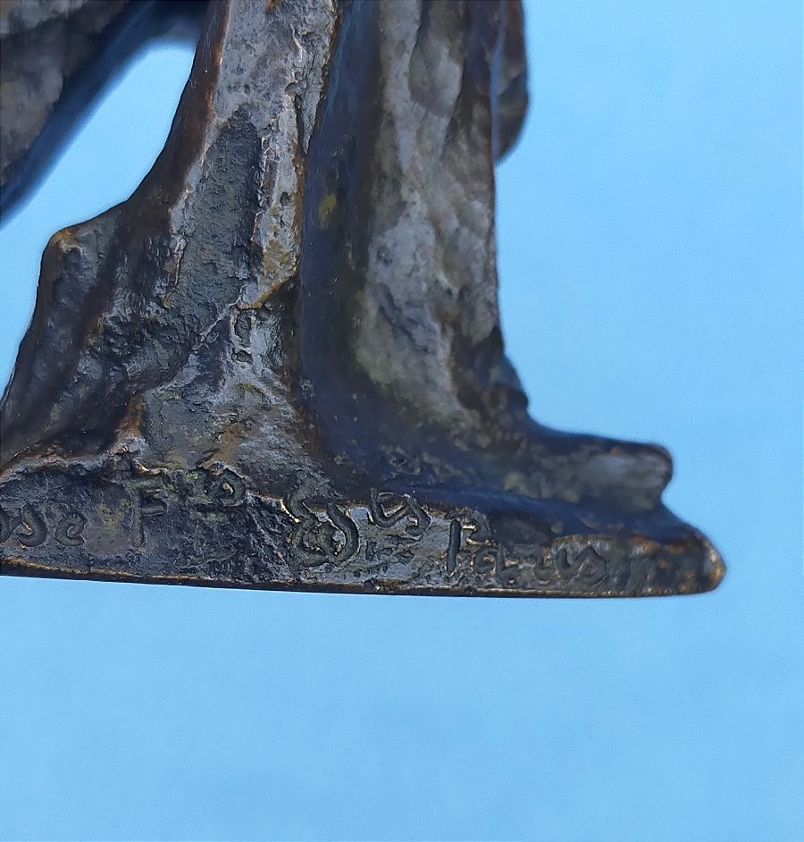 Aimé-jules Dalou (1838–1902), Lost-wax Casting, Sussé Brothers, Bronze, Man With A Shovel -photo-4