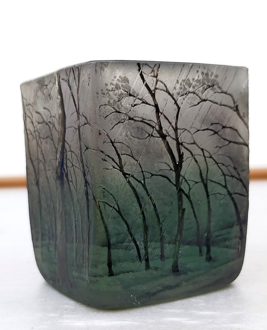 Daum Pluviose Miniature Vase -photo-2