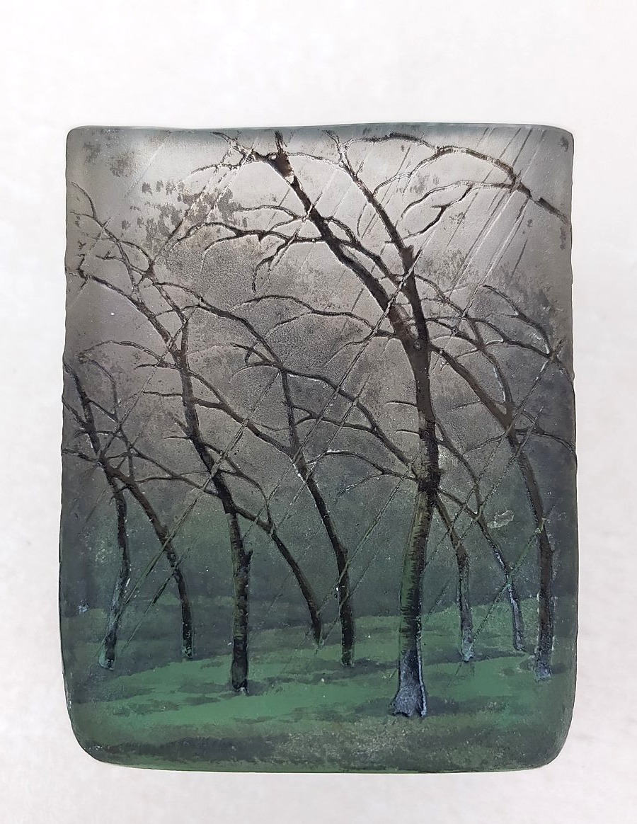 Daum Pluviose Miniature Vase -photo-4