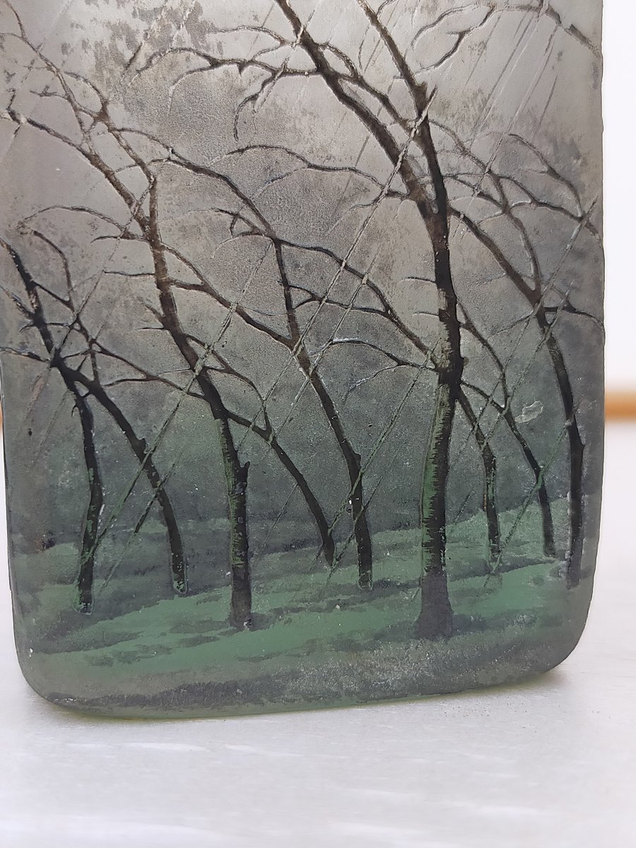 Daum Pluviose Miniature Vase -photo-3