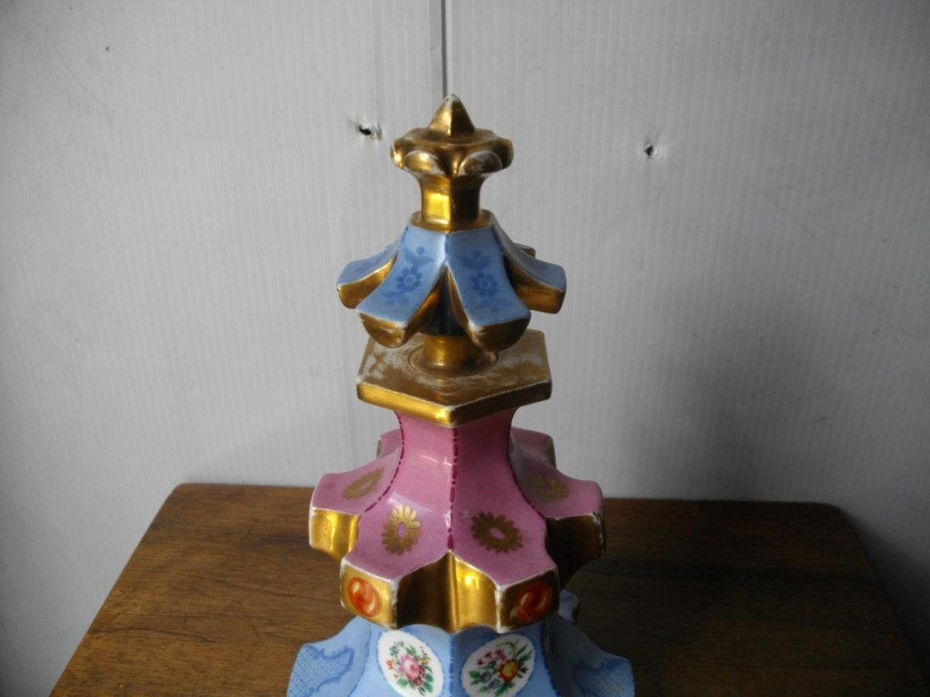Flacon Parfum Porcelaine Paris 19ème-photo-2