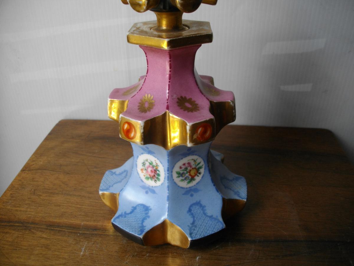 Flacon Parfum Porcelaine Paris 19ème-photo-3