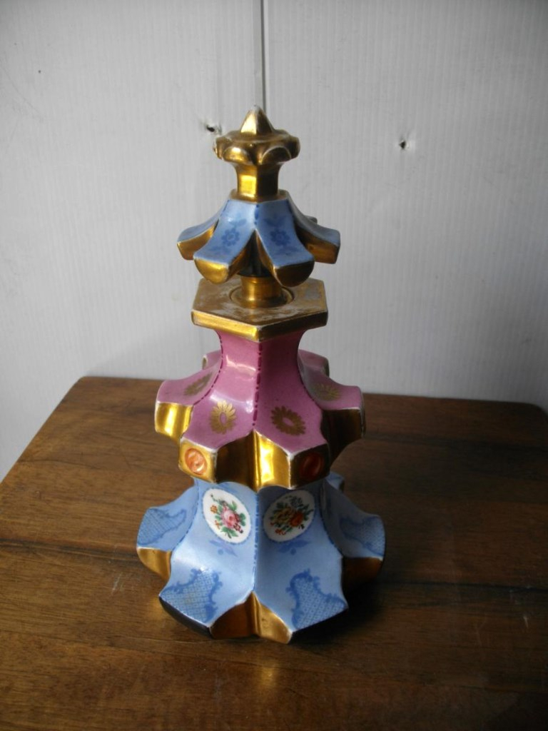 Flacon Parfum Porcelaine Paris 19ème-photo-1