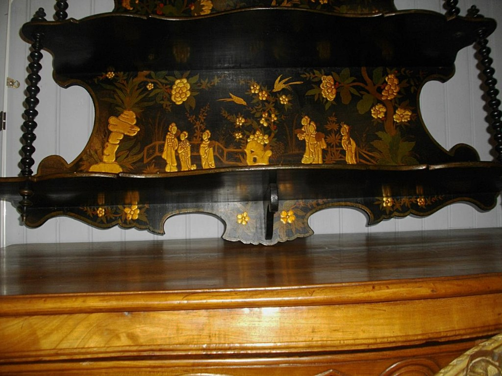 Shelf Napoleon III Chinese Decor-photo-4