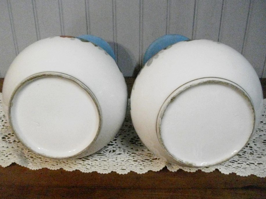 Pair Of Vases Porcelain Paris XIXth-photo-4