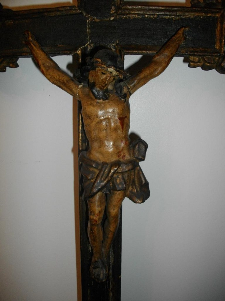 Crucifix Wood Moulure XVIII-photo-3