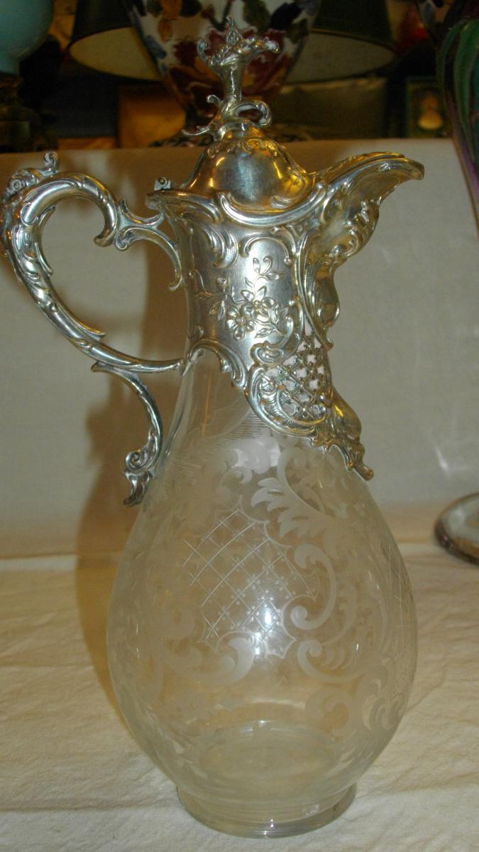 Sterling Silver Ewer 19th