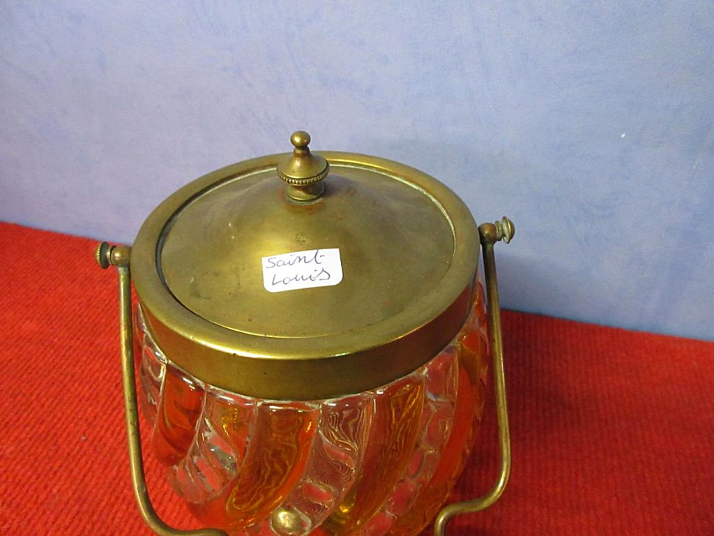 Pot A Biscuit En Cristal De Saint Louis -photo-4