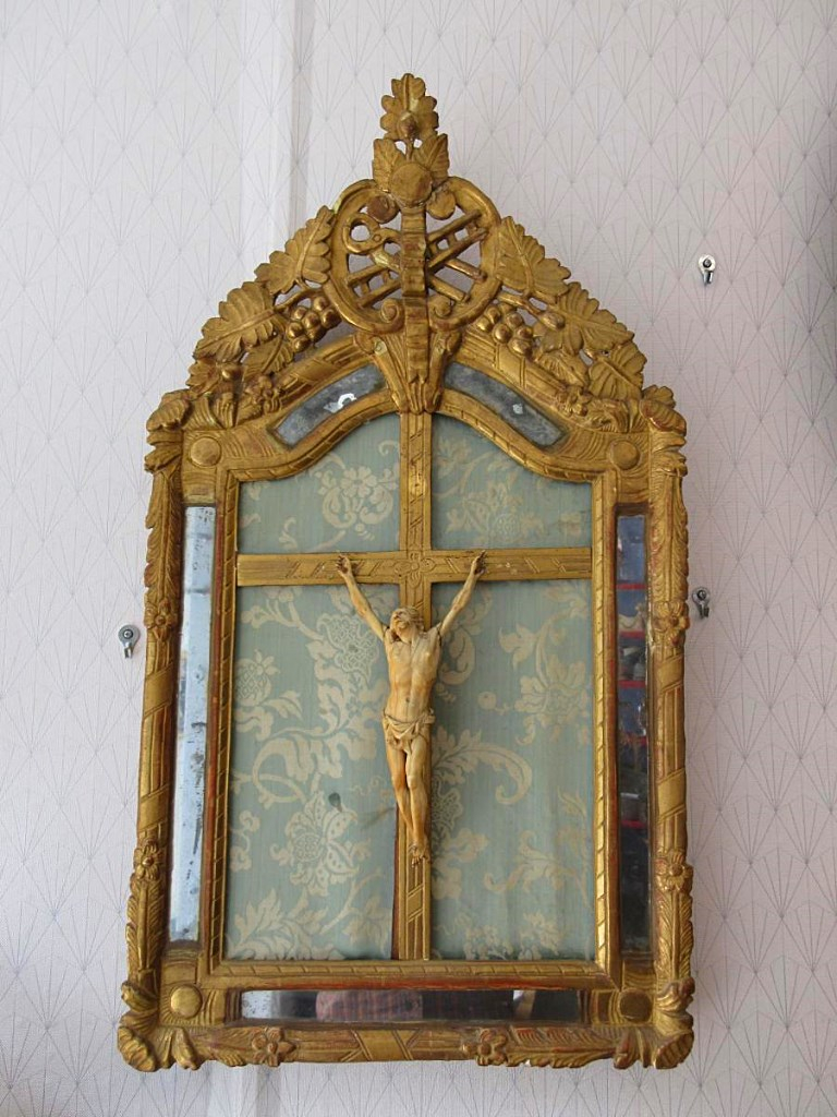 Christ Crucifix En Ivoire Du XVIII ème