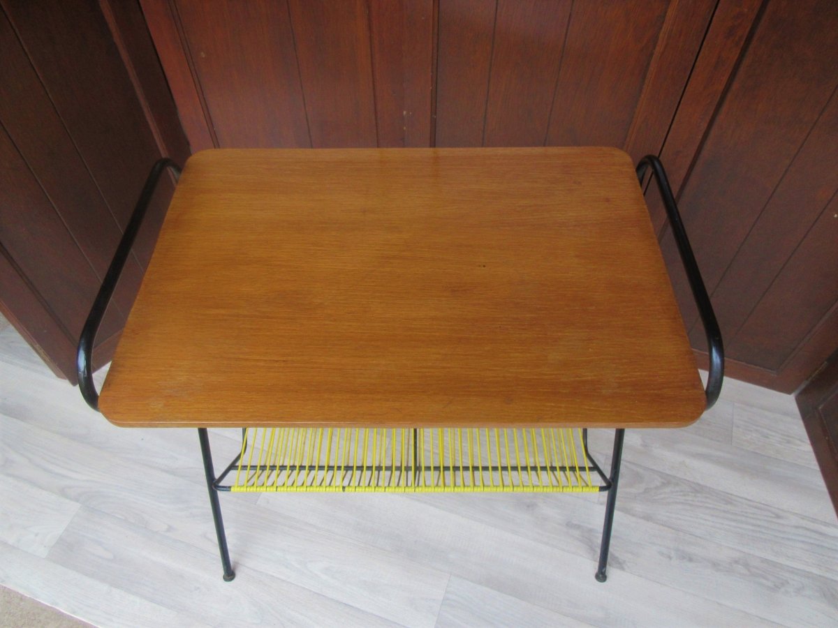 Petire Coffee Table Vintage Scoubidou Door Reviews 1960-photo-1