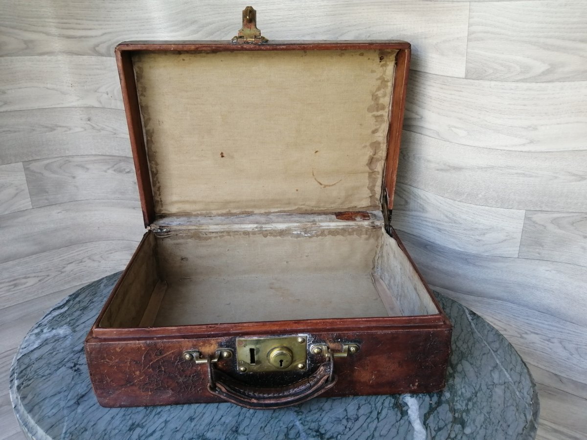 Old Louis Vuitton Travel Trunk-photo-3