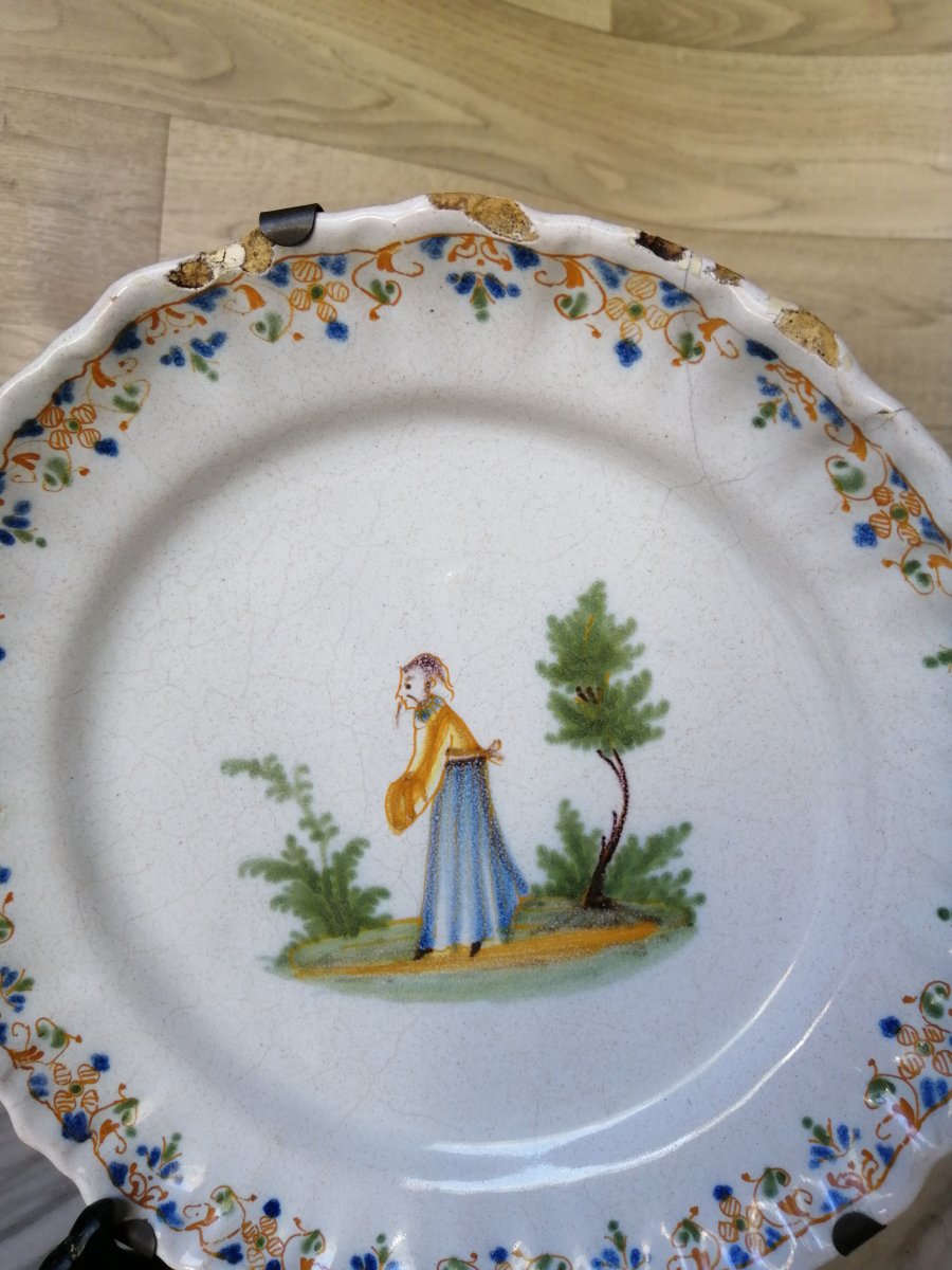 18th Century Chinese Plate-photo-2