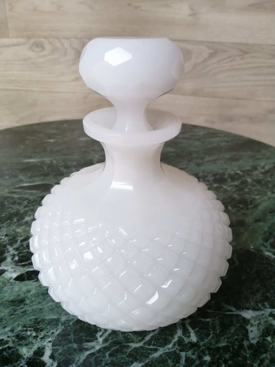 Baccarat Carafe En Cristal Opalin 