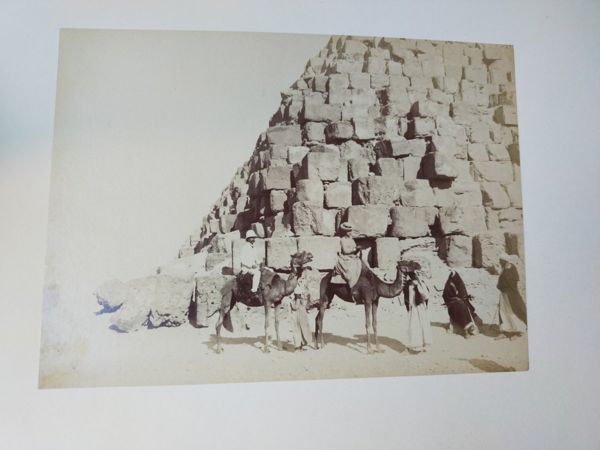 Antoine Béato Et Pascal Sebah 248 Photographs Voyage In Egypt 1891 The Nile, The Pyramid Cairo-photo-5