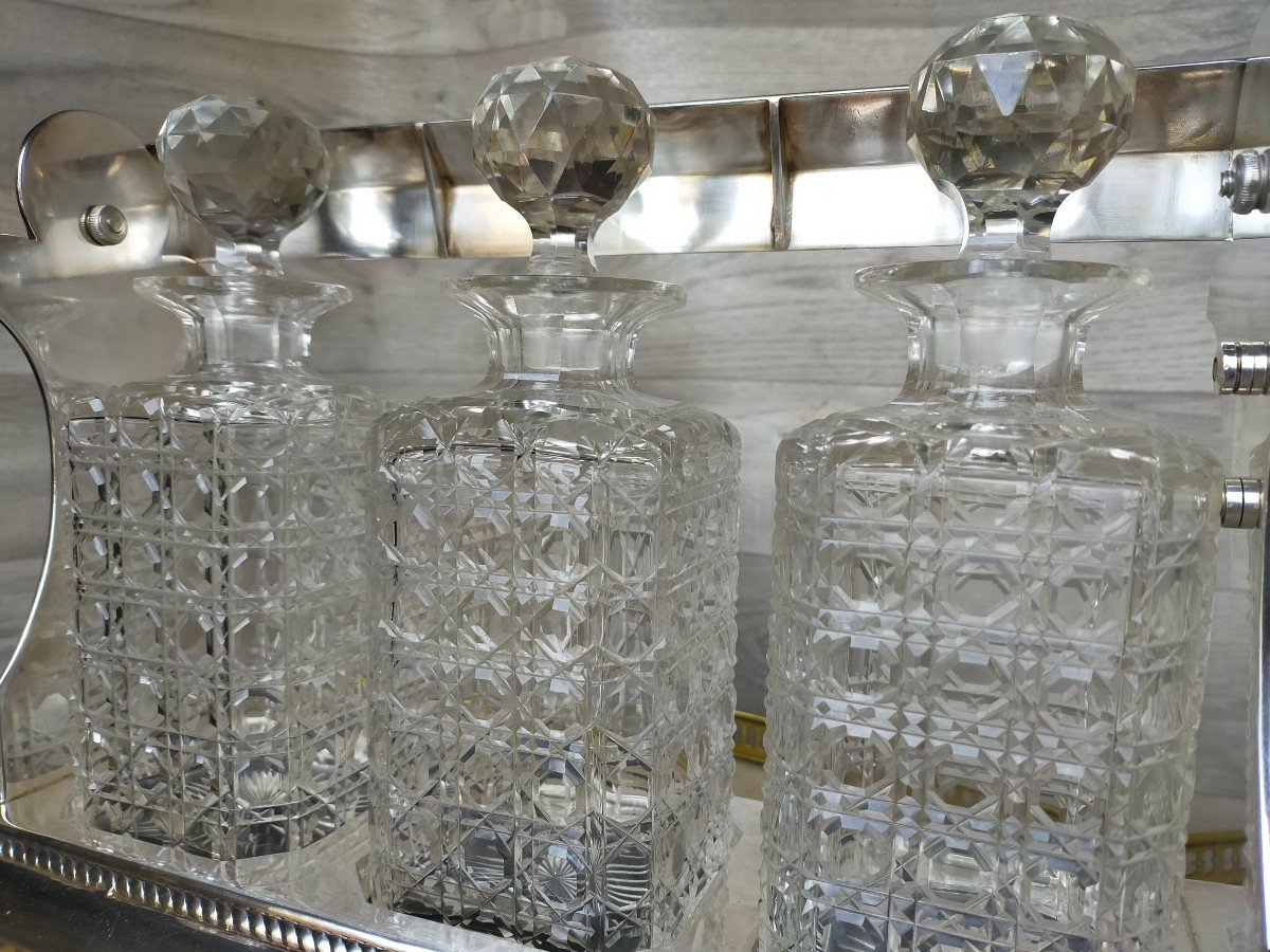 Cave A Liqueur Ou Whisky En Cristal De Baccarat -photo-4