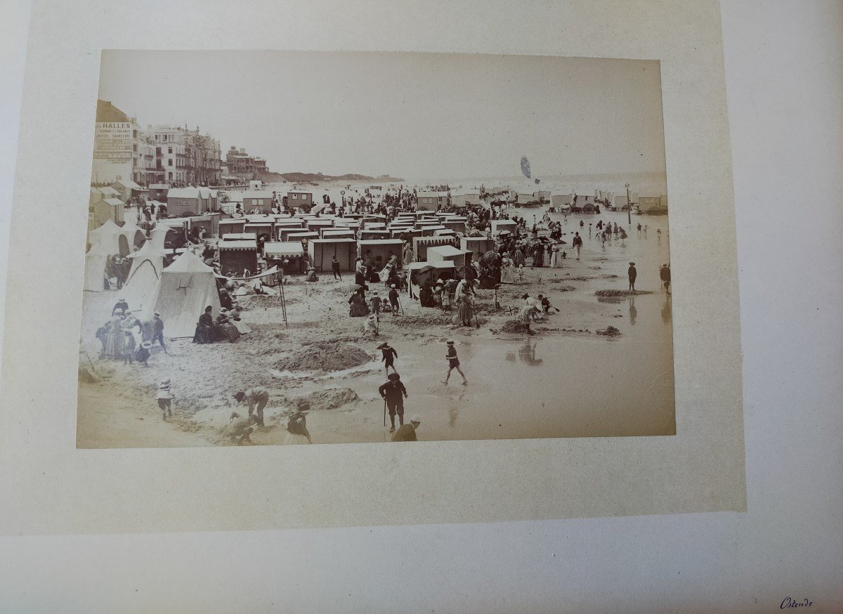 Photographies Belgique Hollande 1889  Antoine B&eacute;ato Et Paul Sabah -photo-2