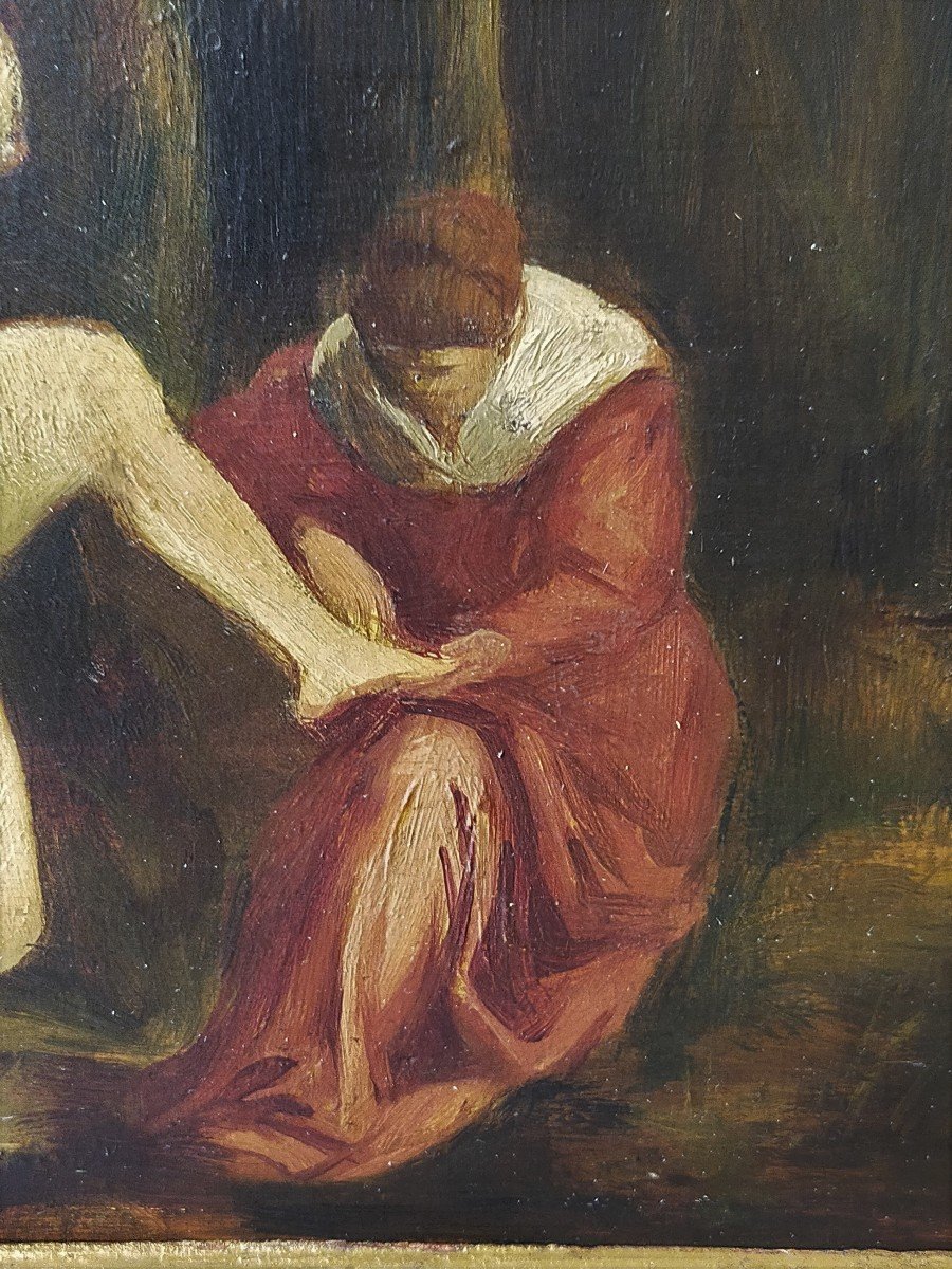 Suzanne Au Bain Du Tintoretto After Jacopo Robusti-photo-2