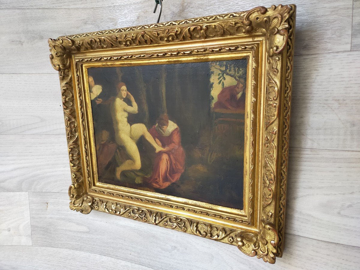 Suzanne Au Bain Du Tintoretto After Jacopo Robusti-photo-4