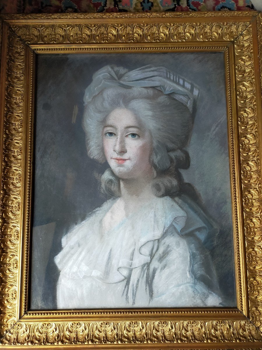 Portrait De Marie Josephine Louise De Savoie, Comtesse De Provence-photo-4