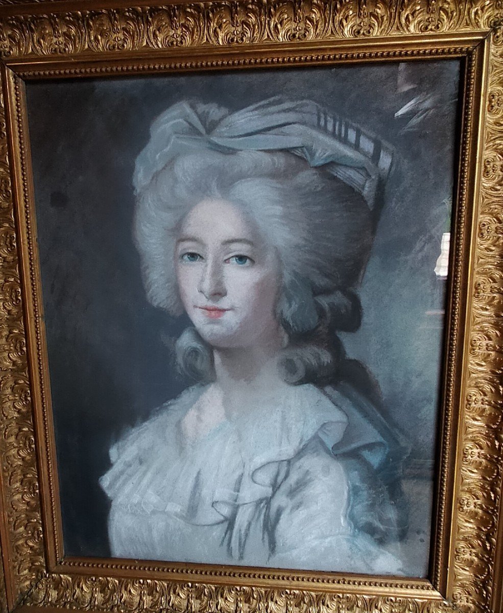 Portrait Of Marie Josephine Louise De Savoie, Countess Of Provence-photo-1
