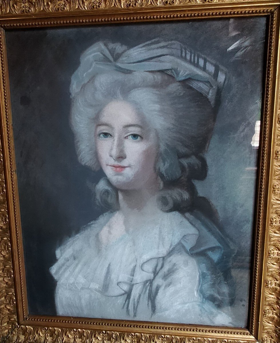 Portrait De Marie Josephine Louise De Savoie, Comtesse De Provence