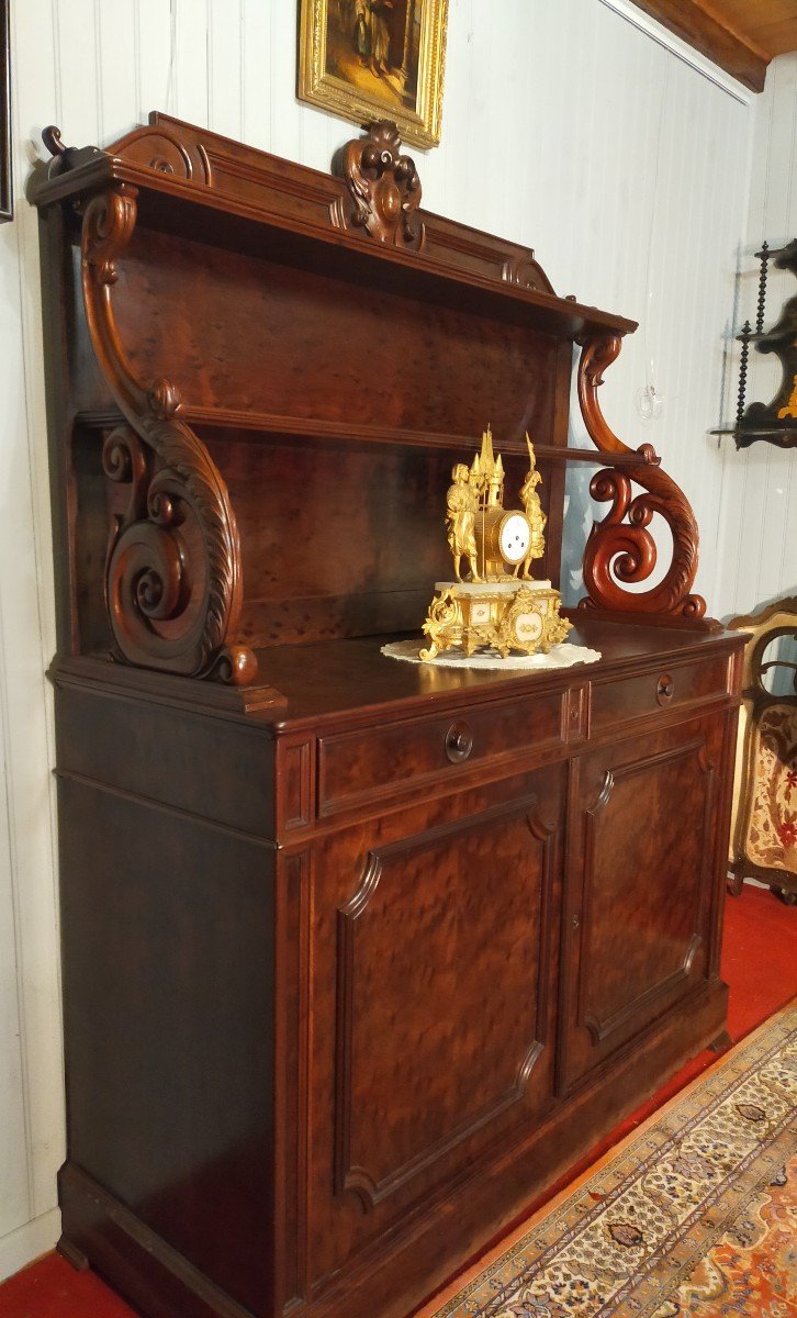 Mahogany Buffet Or Serving 19th-photo-3