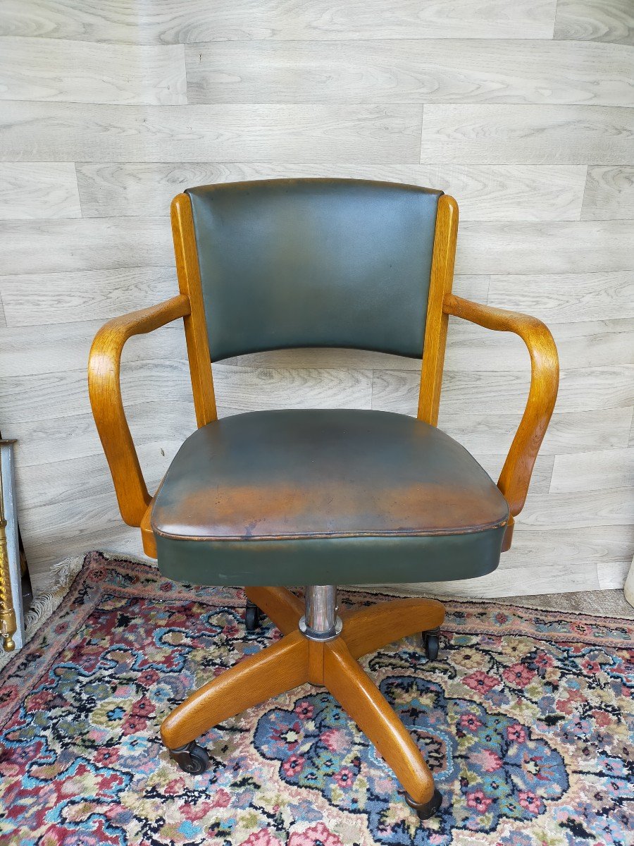 Fauteuil De Bureau Tournant -photo-2