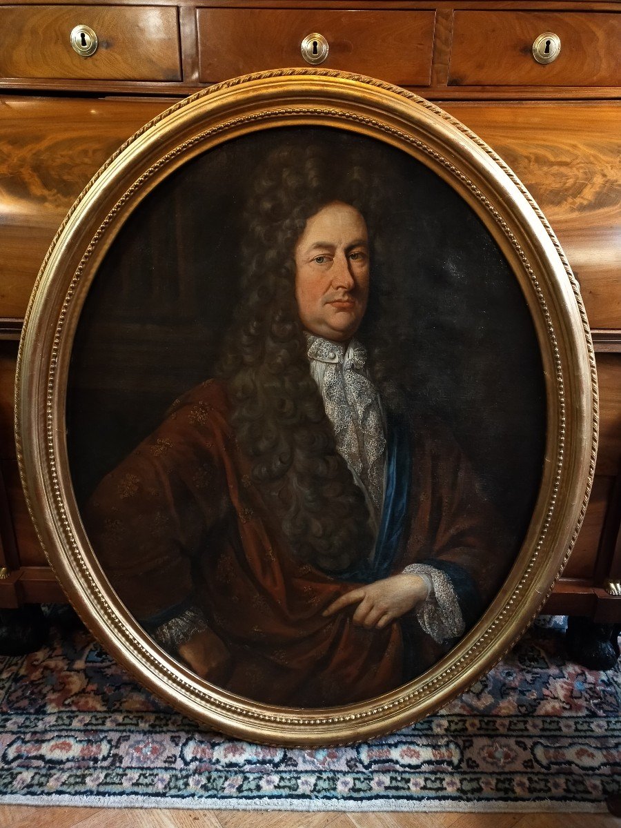 Portrait d&#039;Un Gentilhomme CLOSTERMAN (1660-1711)-photo-1