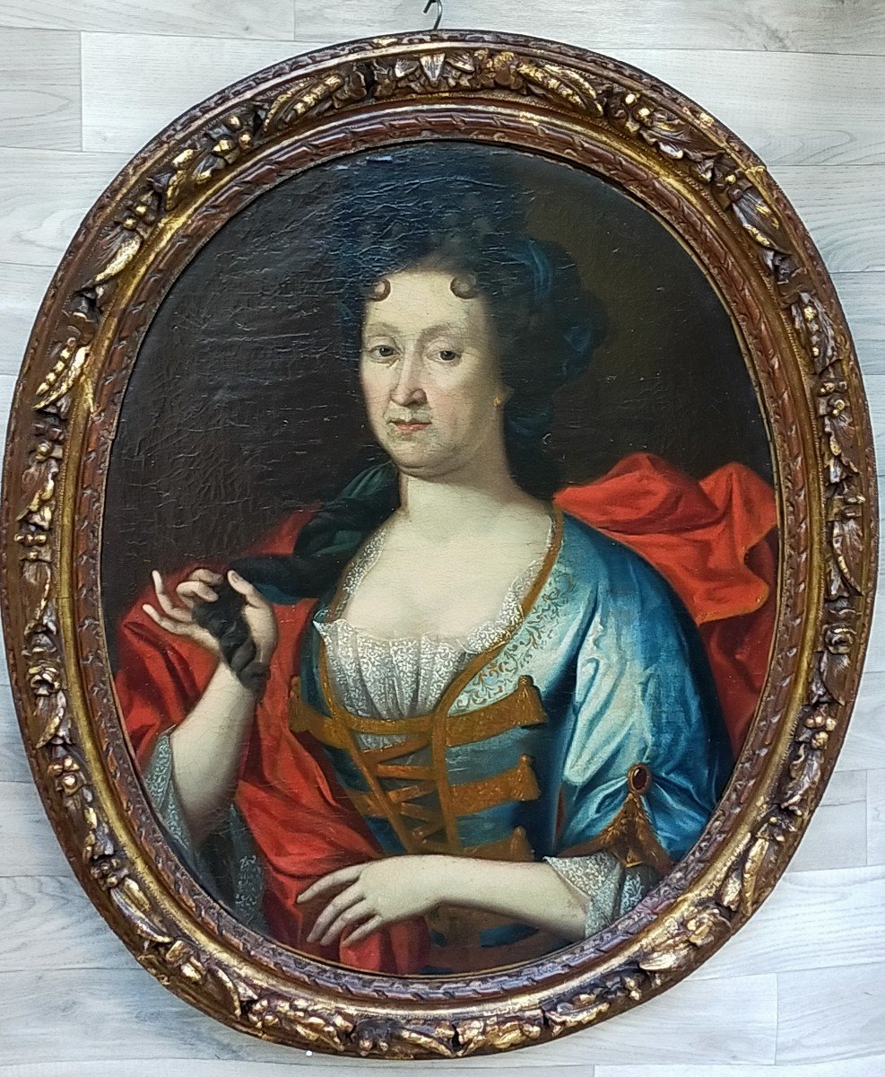 Portrait De Femme Du XVIII&egrave;me 