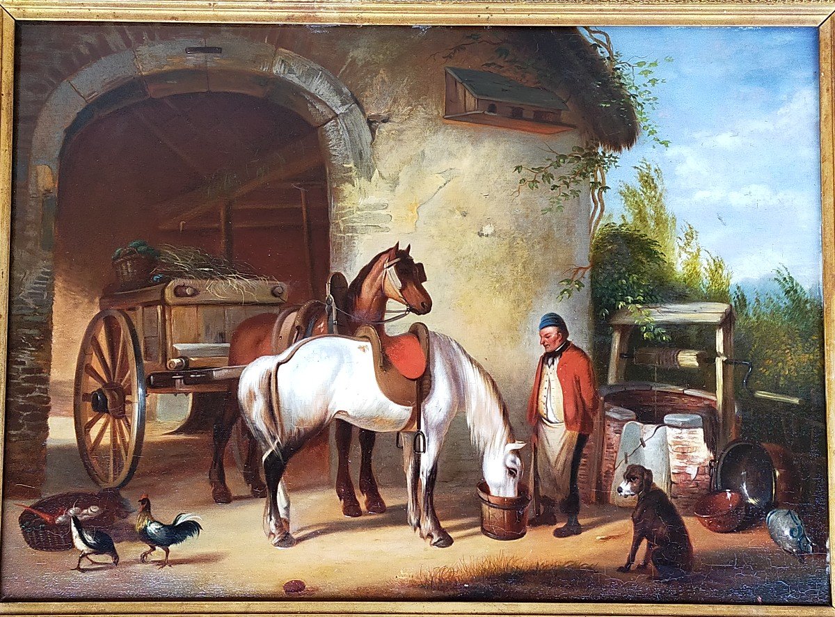 La Halte Des Chevaux Pr&egrave;s Du Puits &eacute;cole fran&ccedil;aise 