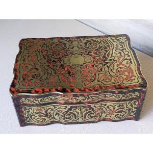 Large Napoleon III Boulle Marquetry Box (chest, Box)