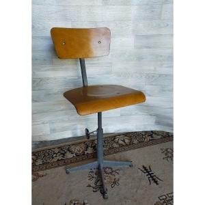 1950 Adjustable And Reclining Workshop Chair