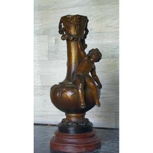 Auguste Moreau Vase Child Decor