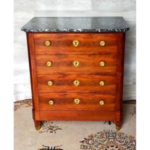 Petite Commode Directoire En Acajou 