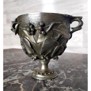 Coupe En Bronze Art Nouveau Barbedienne 