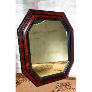 Boulle Marquetry Tortoiseshell Mirror 