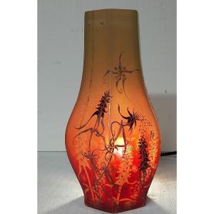 Émile GALLÉ (1846-1904) – Vase “Orchis bouc” circa 1898-1900 (nancy daum ..)