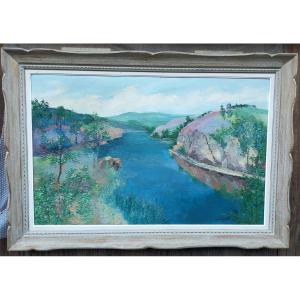 Eugène Tabouret - Creuse Landscape -( Crozant Alluaud Detroy Madeline Bichet )