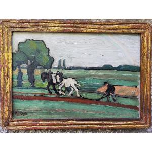Louis MOREAU (1883-1958) Ecole de Crozant