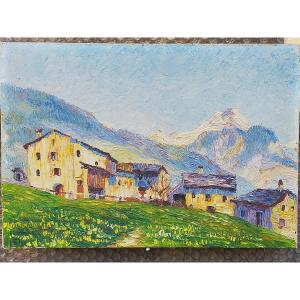 Rodolfo Olgiati (1887–1930). Swiss Alps