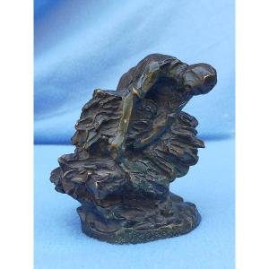 Aimé-jules Dalou (1838–1902) Bronze: The Scrap Collector; Cast By The Susse Brothers Using The Lost-wax Method