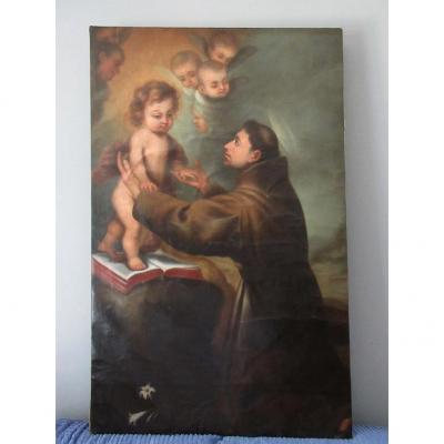 Oil Sut Canvas Religious Scene