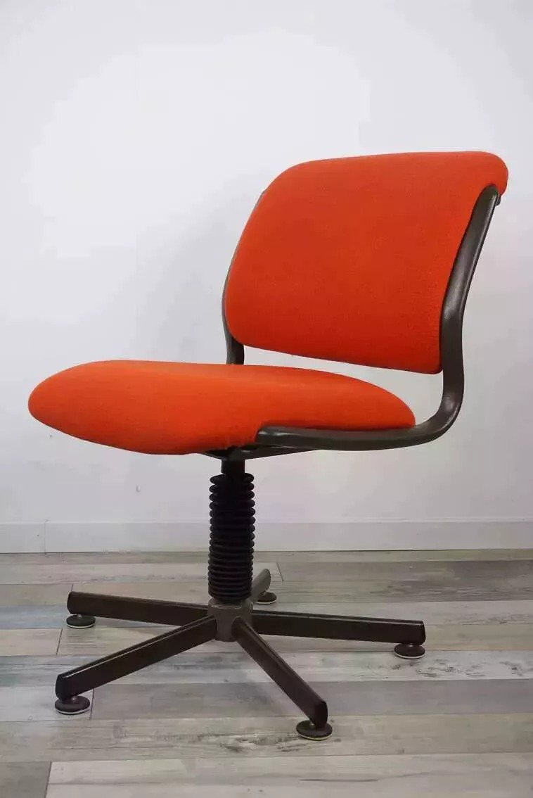 Swivel Office Chair 70s/80s By Roneo-photo-1