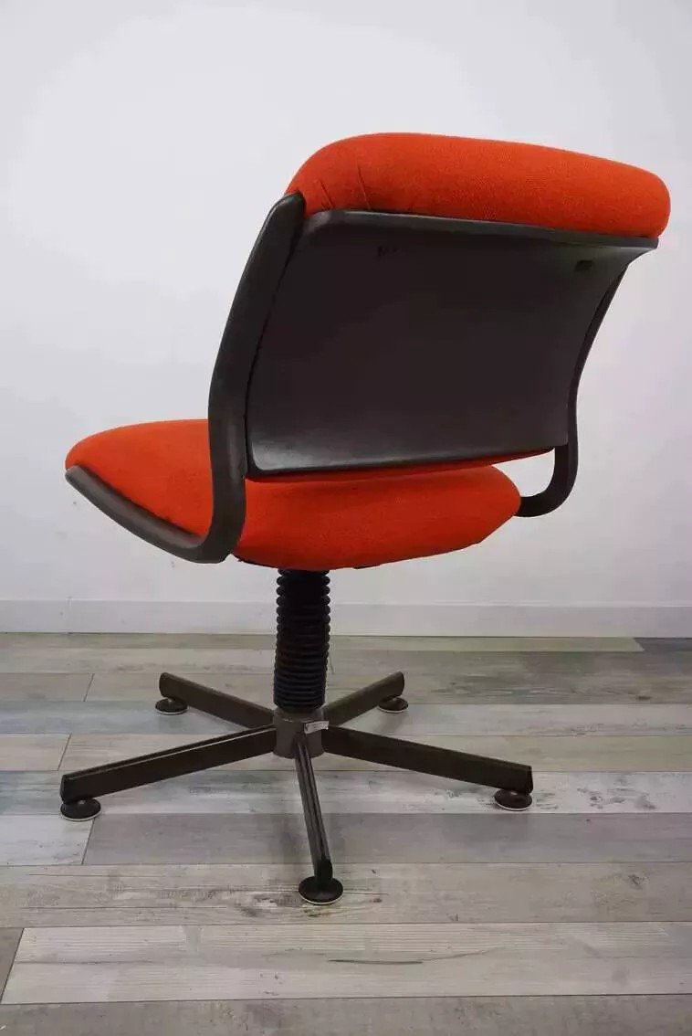 Swivel Office Chair 70s/80s By Roneo-photo-2