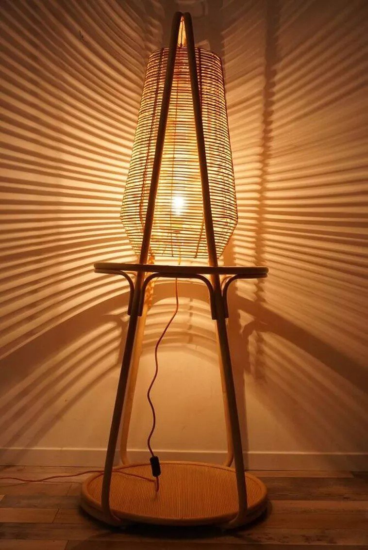 Rattan Floor Lamp-photo-6