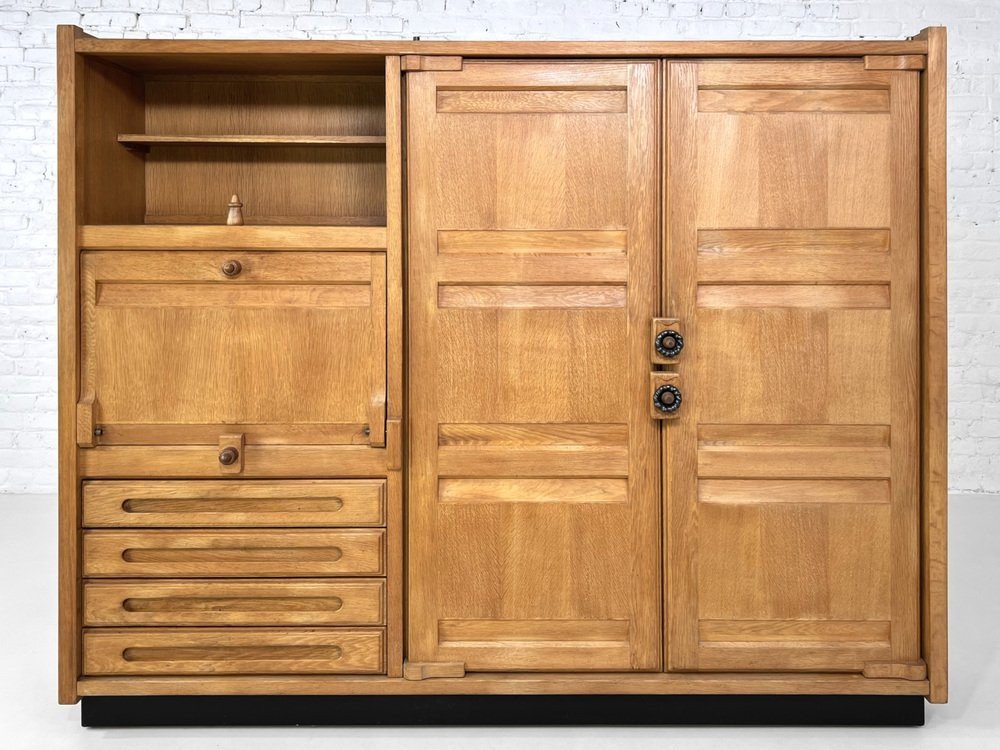 Gemeau Armoire By Guillerme & Chambron For Your Home, 1950s-photo-1