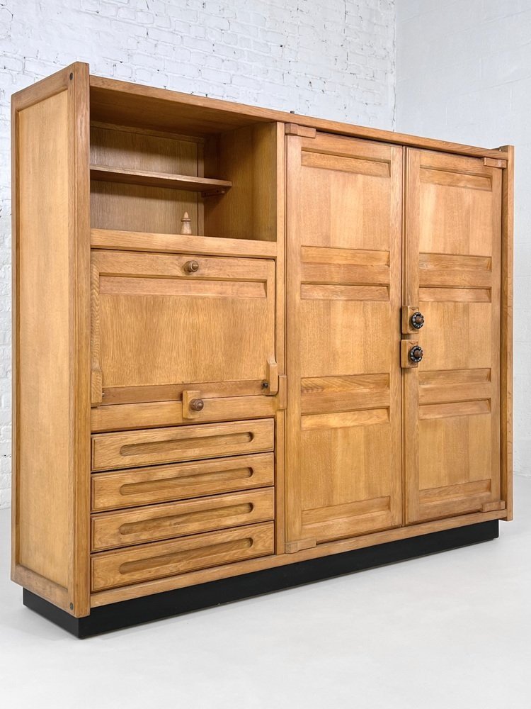 Gemeau Armoire By Guillerme & Chambron For Your Home, 1950s-photo-6